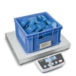 Kép 3/4 - KERN DE 150K20DL (60kg/150kg/0,02kg/0,05kg) 522x403mm platform- csomagmérleg kisállatmérő, darabszámláló, százaléksz. 2évG