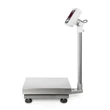 Kép 4/5 - KERN EFC 300K-2 (300kg/0,02kg) 600x500 mm robusztus, könnyű, táp+akku, RS-232, rozsdamentes acél platform- csomagmérleg állvány, nagy kijelző, sok funkció 2évG