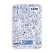 Kép 2/4 - KERN FGE 5K-3 (5 kg/1g) konyhai mérleg g, ml, lb:oz, fl.oz mértékegységekkel