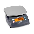 Kép 1/9 - KERN FPB 15K-3 (15kg/0,001kg) IP68/IP69K digitális asztali mérleg ellenőrző mérés, darabszámlálás, adapter, akkumulátor