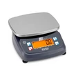 Kép 1/9 - KERN FPB 3K-4 (3kg/0,2g) IP68/IP69K digitális asztali mérleg ellenőrző mérés, darabszámlálás, adapter, akkumulátor
