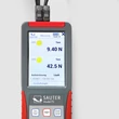 Kép 4/6 - Sauter (KERN) FS 2-100KRQ1 100 kN, 20N prémium két csatornás digitális erőmérő külső cellás, USB, érintőképernyő, 16 GB memória, sok funkció 3évG