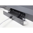 Kép 4/8 - KERN NIB 300K-1 (300kg/0,1kg) IP67 800x800x40mm mobil szuperlapos rámpás lapmérleg átgurulós méréshez 3évG