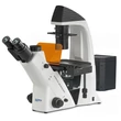 Kép 1/6 - KERN OCM 165 inverz fázis kontrasztos fluoreszcens biológiai mikroszkóp 100x/200x/400x nagyítás, végtelen optikai egység, állítható asztal, állítható fényerejű 30 W-os Philips halogén felső és 100 W Epi fluoreszcens ráeső megvilágítás, trinokuláris