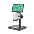 Kép 1/8 - KERN OIV 345 videó mikroszkóp kamerával, képernyővel, nagytudású szoftverrel, 0,7x-4,5x nagyítás, állítható fényerejű 3W-os felső gyűrűs LED megvilágítással, HDMI, USB