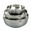 Kép 1/4 - My Weigh rozsdamentes acél tál készlet mérlegekhez, 3 darab, 14 cm, 18 cm és 20 cm átmérővel