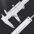 Kép 4/9 - Analóg tolómérő rozsdamentes acélból, műanyag dobozban, 300 mm, 0,01 mm osztás, 0,02 pontosság