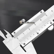 Kép 7/9 - Analóg tolómérő rozsdamentes acélból, műanyag dobozban, 300 mm, 0,01 mm osztás, 0,02 pontosság