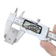 Kép 1/7 - Digitális tolómérő rozsdamentes fémházzal, 150 mm, 0,01 mm osztás