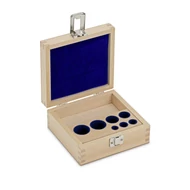 KERN fa doboz 1 mg - 200 g E1-E2 hengeres kalibráló súlykészlethez 313-040-100