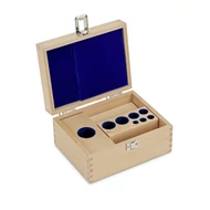 KERN fa doboz 1 mg - 500 g E1-E2-F1 hengeres kalibráló súlykészlethez 313-050-100