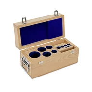 KERN fa doboz 1 mg - 5 kg E1-E2-F1 hengeres kalibráló súlykészlethez 313-080-100