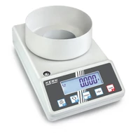 KERN 572-30 (240g/0,001g) masszív alumínium házú, sok funkciós, IoT ready, Ipar 4.0 digitális precíziós asztali mérleg iparba és laborba