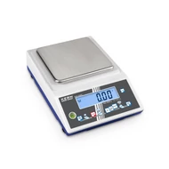 KERN CKE 3600-2 (3600 g/0,01 g) darabszámlálásra tervezett, 130x130 mm-es mérőfelület, dedikált mennyiség gombok, IoT ready, Ipar 4.0 digitális asztali mérleg