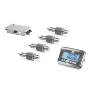 Sauter (KERN) CW 300RKFN mérleg kit, 300 kg, IP68 mérőcellák, IP65 rozsdamentes acél kijelző