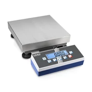 KERN EOC 30K-3 (15/35kg/0,005/0,01kg) robusztus, IP65, RS-232, rozsdamentes acél platform- csomagmérleg sok funkcióval 2évG