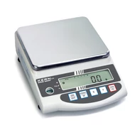 KERN EG 2200-2NM (2200g/0,01g) robusztus rezgővillás mérőcellás digitális precíziós asztali mérleg, RS232, ütésálló, sok mértékegység, beépített kalibrálósúly