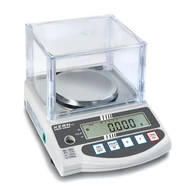 KERN EG 620-3NM (620g/0,001g) robusztus rezgővillás mérőcellás digitális precíziós asztali mérleg, RS232, ütésálló, sok mértékegység, beépített kalibrálósúly