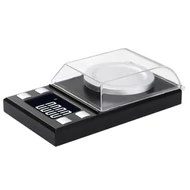 HA-100 (100g/0,001g) digitális mini ékszer-, ezredgrammos mérleg, mérőedénnyel, kalibrálósúllyal