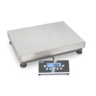 KERN IOC 300K-3 (150/300kg/0,005/0,01kg) 650x500mm robusztus, IP65, RS-232, Ipar 4.0, rozsdamentes acél platformmérleg sok funkcióval, opcionális akkumulátor