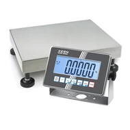 KERN IXC 10K-4L (15kg-0,0005kg) 400x300 mm IoT Line, Ipar 4.0 IP65/IP68 robusztus rozsdamentes acél digitális platform mérleg sok funkcióval