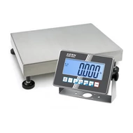 KERN IXC 30K-3LM (30kg-0,001kg) 500x400 mm IoT Line, Ipar 4.0 IP65/IP68 robusztus rozsdamentes acél digitális platform mérleg sok funkcióval, hitelesíthető