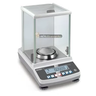 KERN ACJ 100-4M (120g/0,0001g v 600ct/0,001ct) digitális labor, karát és analitikai mérleg, automatikus belső, vagy külső kalibrálással, hitelesíthető