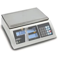 KERN CFS 50K-3 (50000g/1g) darabszámláló memóriás (100 cikknek) digitális asztali mérleg