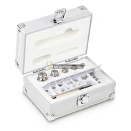 KERN súlykészlet precíziós mérlegekhez 1 mg - 100 g alumínium dobozban, OIML M1 súlyosztály