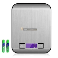 Master Cook 10kg/1g ultravékony rozsdamentes acél konyhai mérleg - 2évG