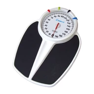 Momert 5207 analóg személymérleg, 200 kg-os méréshatárral, színes markerek 4 személy részére