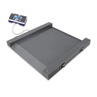 KERN NIB 300K-1 (300kg/0,1kg) IP67 800x800x40mm mobil szuperlapos rámpás lapmérleg átgurulós méréshez 3évG