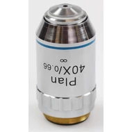 KERN OBB-A1257 infinity planakromatikus 40 x / 0,65 W.D. (0,65 mm) (sprung) mikroszkóp objektív lencse az OBN-158 és 159 mikroszkóphoz