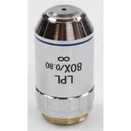 KERN OBB-A1530 infinity planakromatikus 80 x / 0,8 (0,85 mm) (sprung) mikroszkóp objektív lencse az OLM, OKM és OKO mikroszkópokhoz