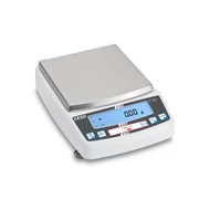 KERN PBS 6000-2 (6200g/0,01g) robusztus rezgővillás mérőcellás digitális precíziós alumínium házas asztali mérleg, RS232, ütésálló, sok mértékegység