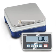 KERN PCD 10K-3 (10000g/1g) precíziós asztali mérleg különálló kijelző, sok funkció, sok mértékegység
