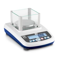 KERN PFB 600-2 (600g/0,01g) digitális precíziós mérleg ellenőrző méréssel, sok funkcióval, IoT Ready, RS232, opcionális akkumulátor