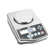KERN PWS 800-2 (820g/0,01g) IP65, RS-232, rozsdamentes acél precíziós mérleg sok funkcióval 3évG