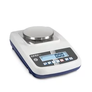 KERN EWJ 3000-2 (3000g/0,01g) digitális precíziós asztali mérleg, automata belső kalibrálás, RS232, USB, sok funkció, sok mértékegység