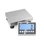 KERN IFC 6K1DSM (3000/6000g-1/2g) 230x230 mm IoT Line, Ipar 4.0 robusztus rozsdamentes acél digitális platform mérleg sok funkcióval, hitelesíthető