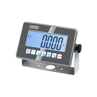 KERN KXC-TM kijelző ipari mérlegekhez, d=999999, e=3000, 6 darab 48 mm-es számjegy, IP68, rozsdamentes acél ház, sok funkció, hitelesíthető