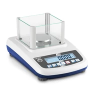 KERN PFB 120-3 (120g/0,001g) digitális precíziós/labor mérleg ellenőrző méréssel, sok funkcióval, IoT Ready, RS232, opcionális akkumulátor