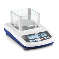 KERN PFB 2000-2 (2000g/0,01g) digitális precíziós mérleg ellenőrző méréssel, sok funkcióval, IoT Ready, RS232, opcionális akkumulátor