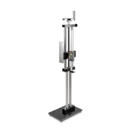 Sauter (KERN) TVL-XLS tesztelő, vizsgálati állvány erőmérőkhöz, manuális, járathossz 230 mm, 500 N, hosszúságmérővel