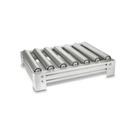 KERN YRO-02 könnyű görgős szállítószalag 500×400 mm-es platform mérlegekhez, alumínium váz és galvanizált görgők