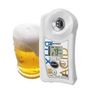 ATAGO PAL-BX|ACID101 Master Kit sör digitális refraktométer Brix érték (0-90％), sav (0,1-20％) és arányuk mérésére, 100 mérés rögzítése, NFC adatátvitel