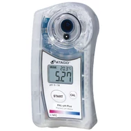 ATAGO PAL-pH Plus digitális pH mérő (pH 0,00 - 14,00, osztás: 0,01) 100 mérés rögzítése, NFC adatátvitel