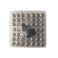 Fém nyomógomb, maximum 230V, 12 mm furat átmérő