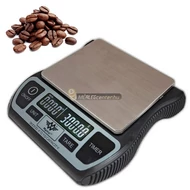 MyWeigh Barista (3000g/0,1g) digitális darabszámlálós, vízálló, akkumulátoros mérleg 2évG