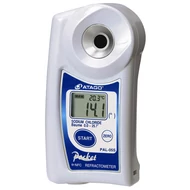 ATAGO PAL-05S digitális refraktométer sós víz koncentráció (Baumé, 0,0-25,7°, 0,1°) mérésére, 100 mérés rögzítése, NFC adatátvitel